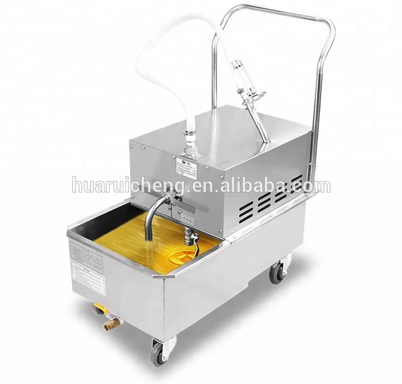 Fast Food KFC Restaurant Kitchen Cooking Oil Filter Machine