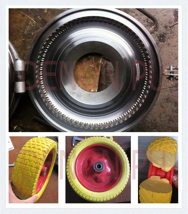 Полиуретановая форма для всех видов шин алюминиевая