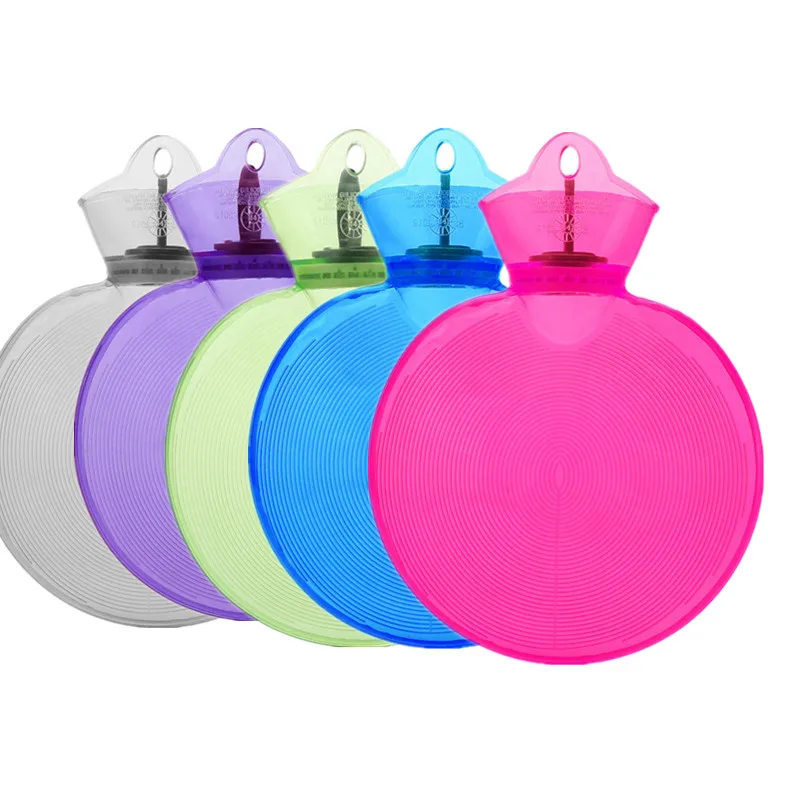circular hot water bottle