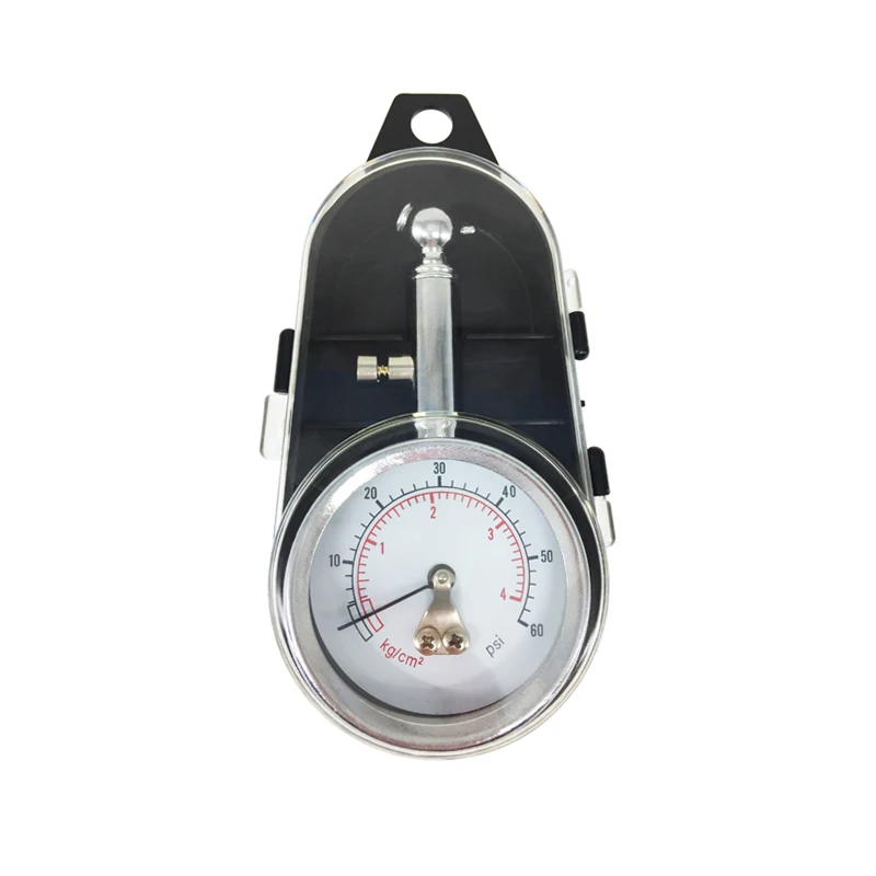 Колеса автомобиля шин Авто Манометр тестер измерительные инструменты для 0-60 psi с черным пластиковым корпусом