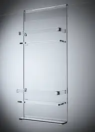 elegant acrylic shower caddy/custom clear acrylic