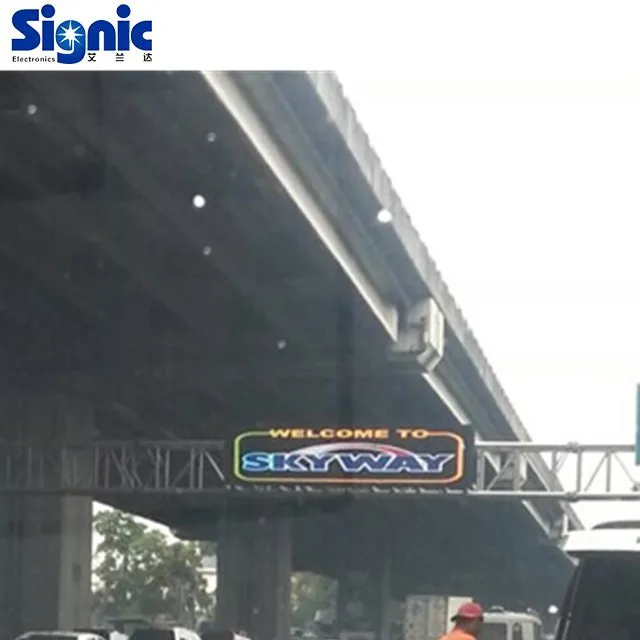 Highway Fixed Variable Speed Limit  Sign Traffic Message LED Display