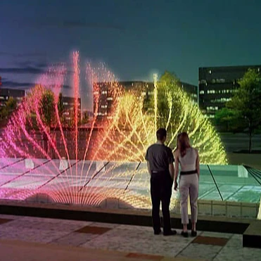 Portable Simple and Convenient Musical Water Fountains for Wedding Decorations