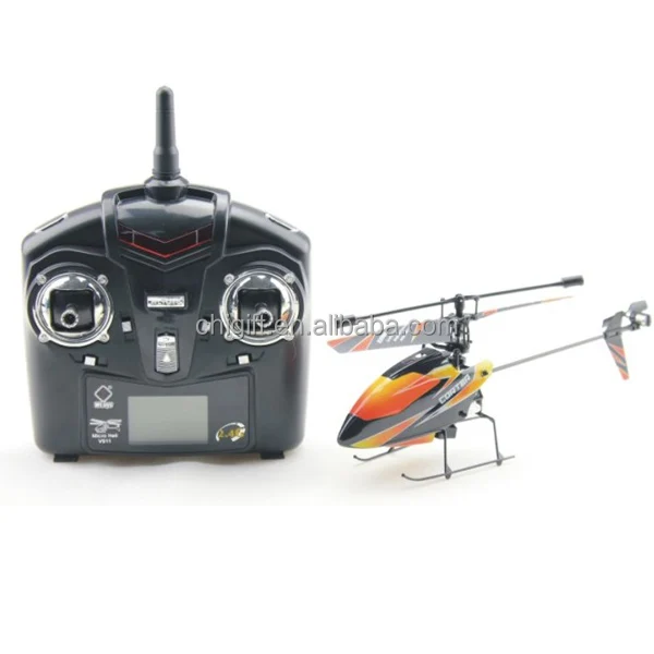 Wltoys V911 2.4G 4CHシングルブレードRCヘリコプター (送信機