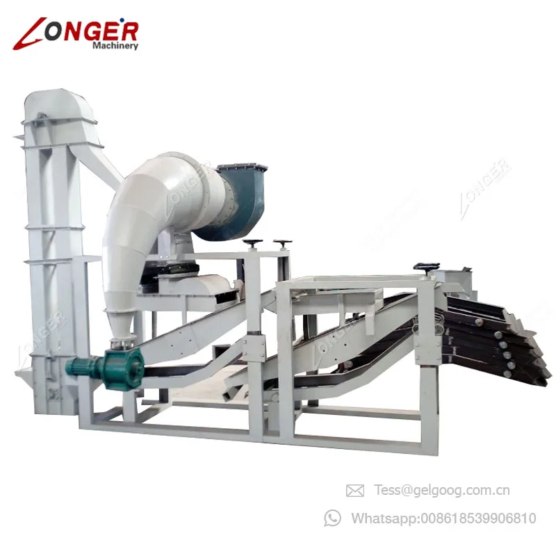 Automatic Watermelon Seeds Peeling Shelling Machine Sunflower Seed Hulling Line