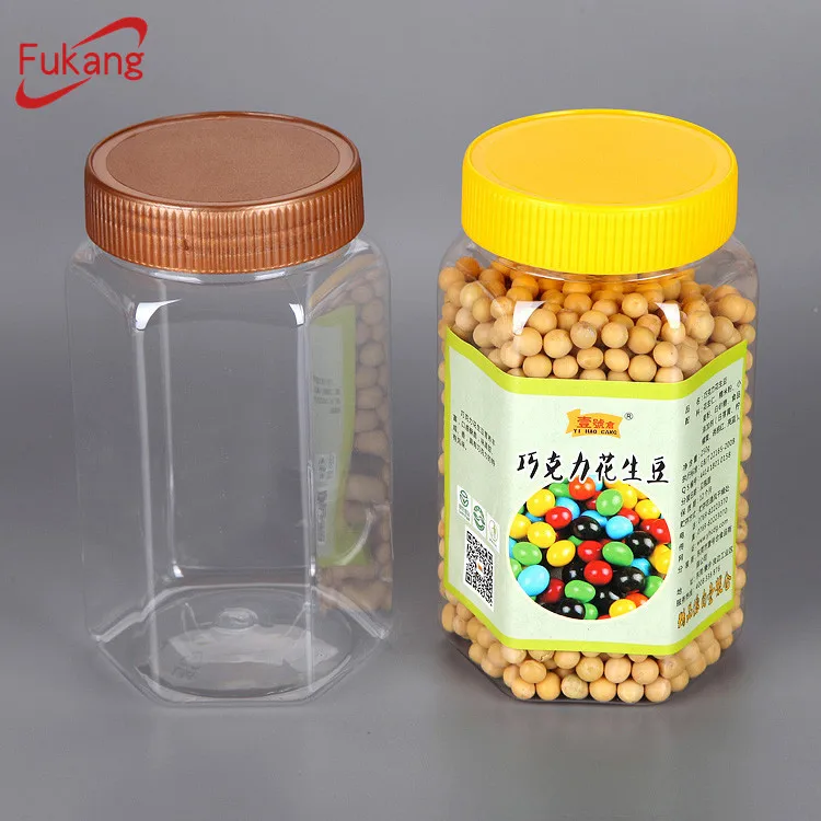 1300ml PET Tall Plastic Jars for Nuts & Straight Round Clear PET Jar Food  Grade Suppliers and Manufacturers - China Factory - Fukang Plastic