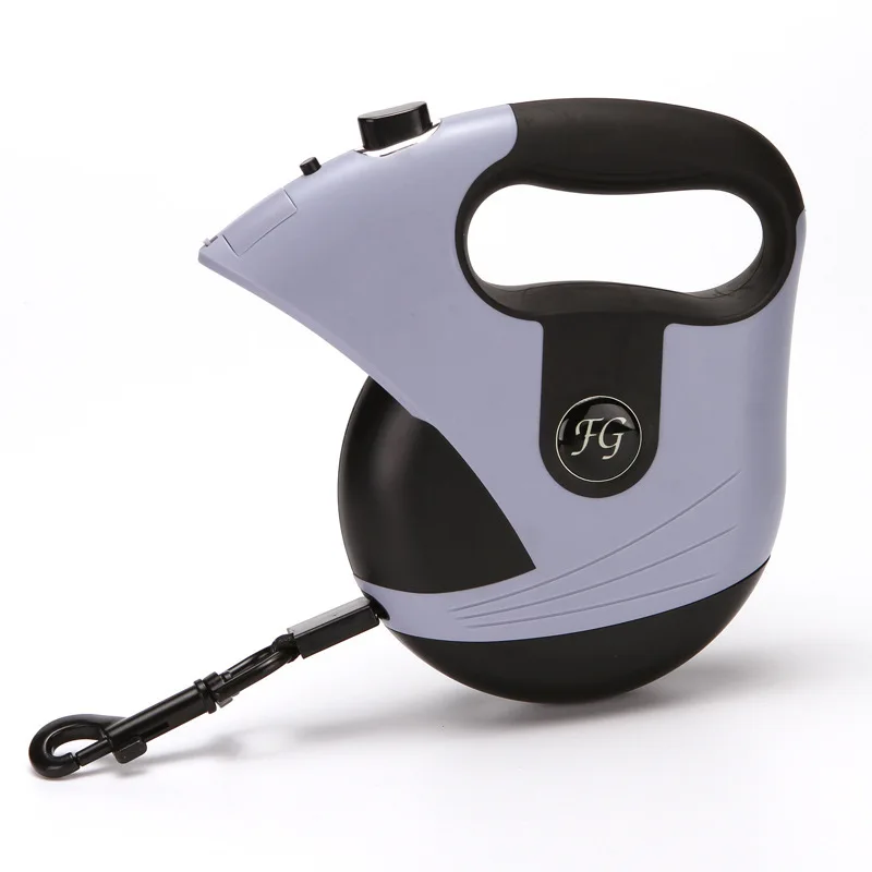 lighted retractable dog leash