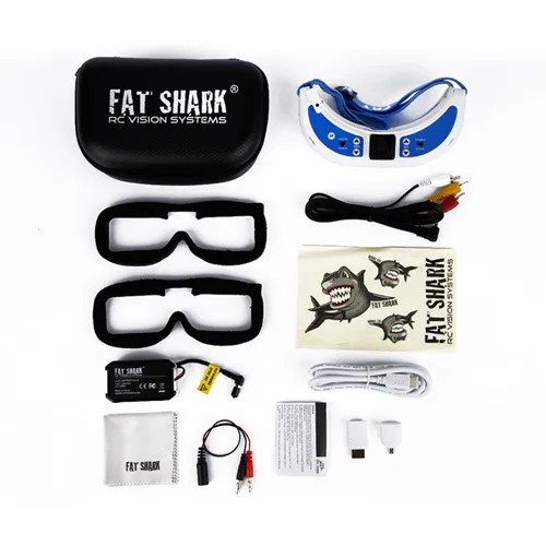 Fat Shark Fpv Goggles DominatorV3 Modular WVGA Headset, FPV Drone