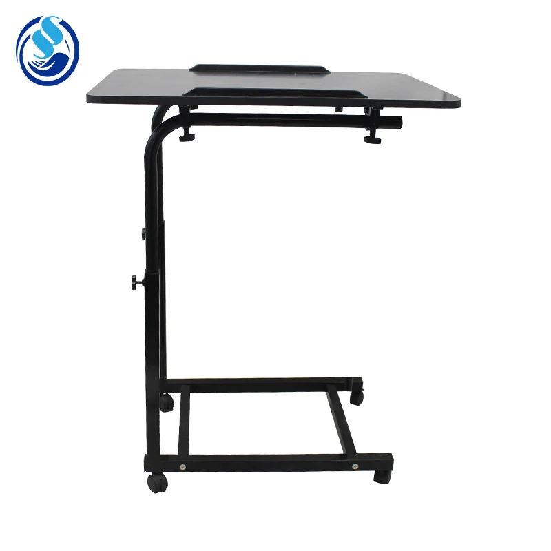 medical adjustable overbed table