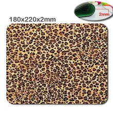 Custom sexy tiger leopard print wallpaper printing computer accessories laptop slim mouse mat mat was accelerated