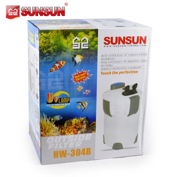 SUNSUN HW-304B бак внешний фильтр для очистки аквариума