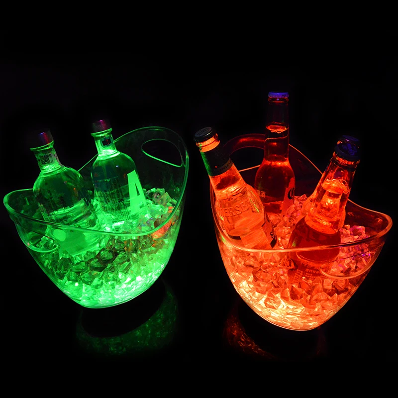 USB Charging Champagne Bar Beer Wine Drinks Box LED Ice Cooler Bucket for Jeptha Creed Tuthilltown Spirits Luksusowa