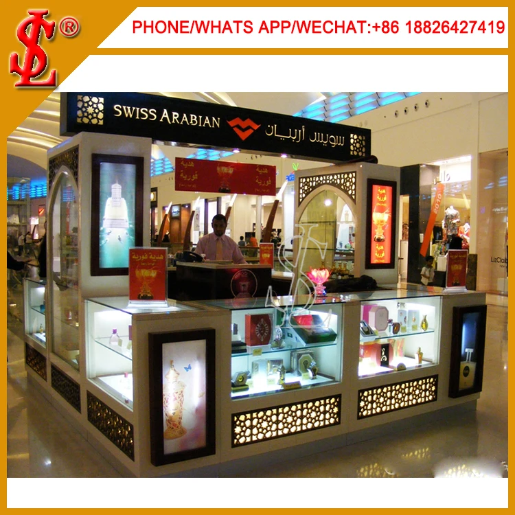 Shopping Mall Perfume Kiosk Design Showcase for Perfumar Mall Kiosk