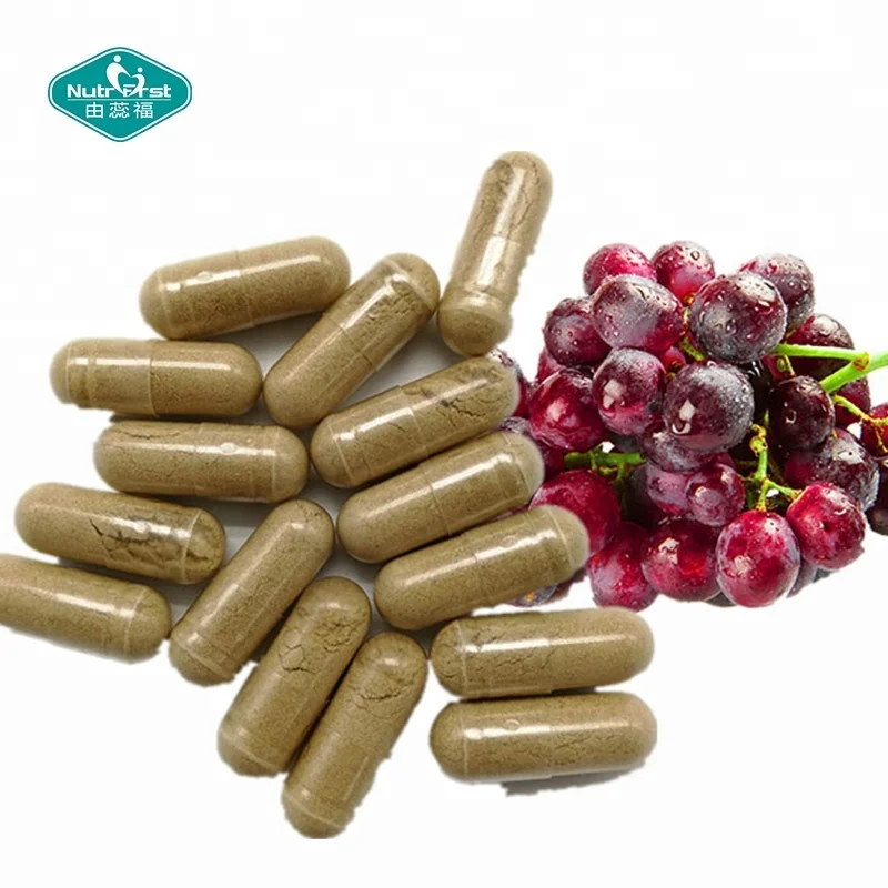 Фирменная антиоксидантная добавка, капсулы виноградных косточек для кожи
