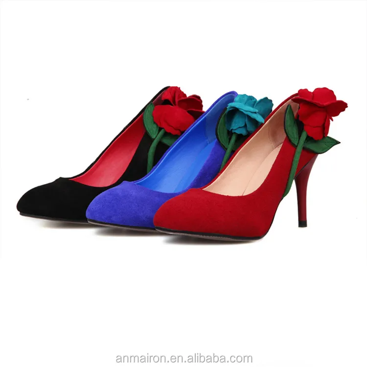 
2017 свадебные женские модные большие карандаши с 3D розами, женские туфли на высоком каблуке и сумки в африканском стиле 