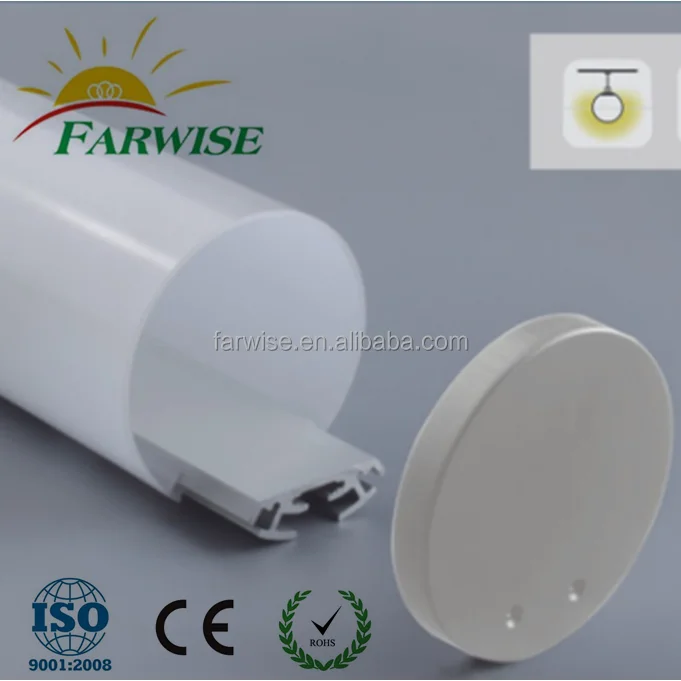 Customized LED Pendant Linear Light Diffuser  Led Tube Light Fitting  LED Batten Lamp Accessories