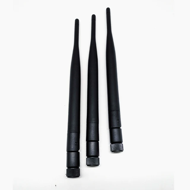 D-Link Router with Alfa 2.4GHz Omni-Directional Whip Wireless Network Antenna for SMA Wifi 2.4G Antenna