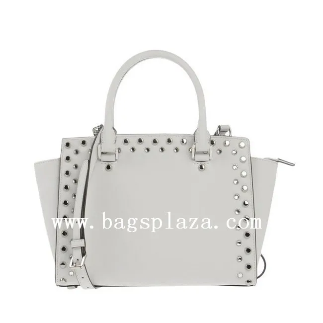 Versace Bolso acolchado con tachuelas Virtus blanco | Bolsos de Hombro  Mujer » Jeff Stehr