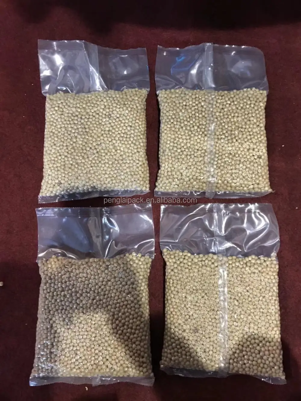 Vacuum Vertical Automatic Weighing Filling Sealing Pillow Bag 1kg Rice Packing Machine