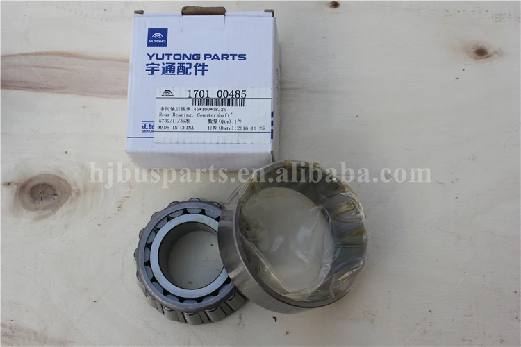 Автомобильные шарикоподшипники коробки передач 32309 1701-00485 ZK6120D1 F12 yutong, задний подшипник с зенковым валом