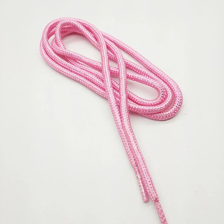 Lurex Round Shoe Lace Drawstring Cord