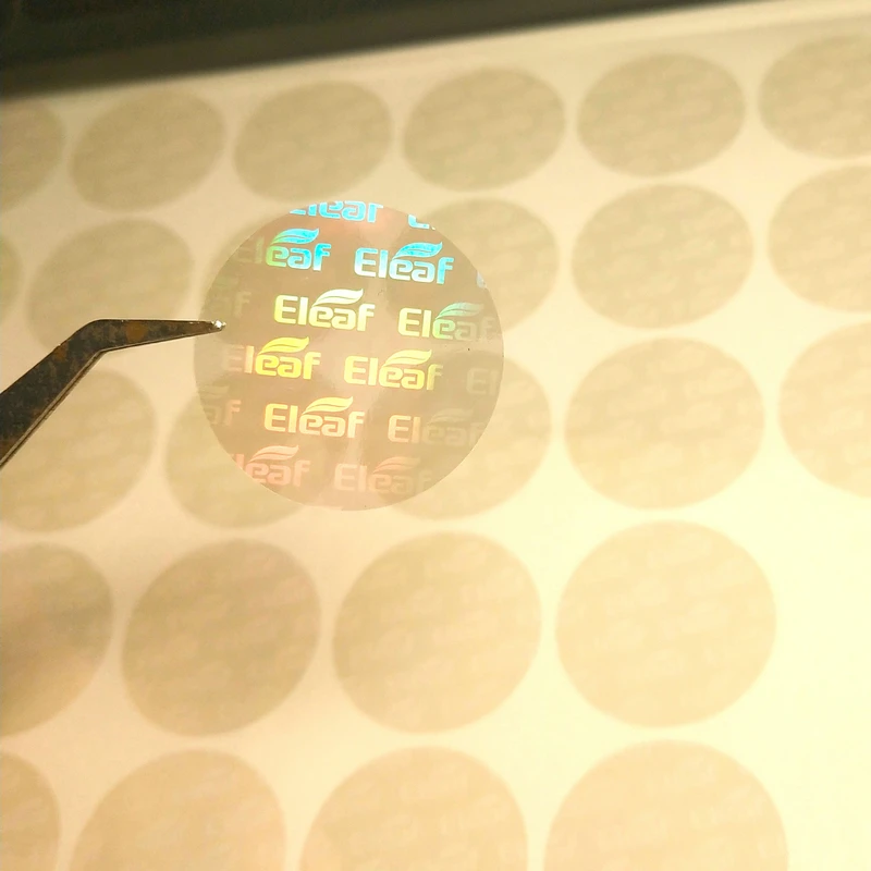 transparent holographic sticker paper