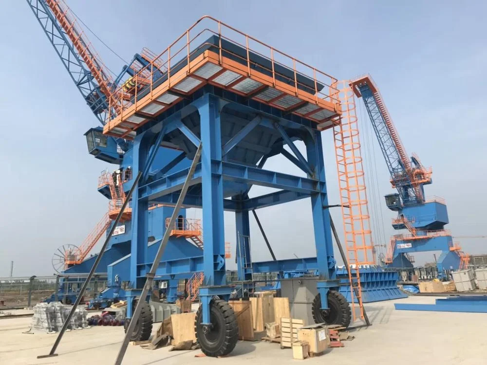 Mobile Type Grain Hopper Port Hopper