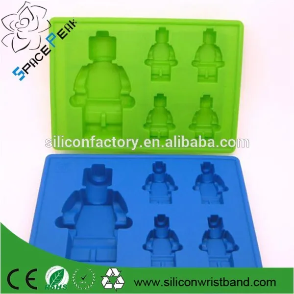 Cake Lego Man Silicone Mold Wholesale Robot Lego People Figure