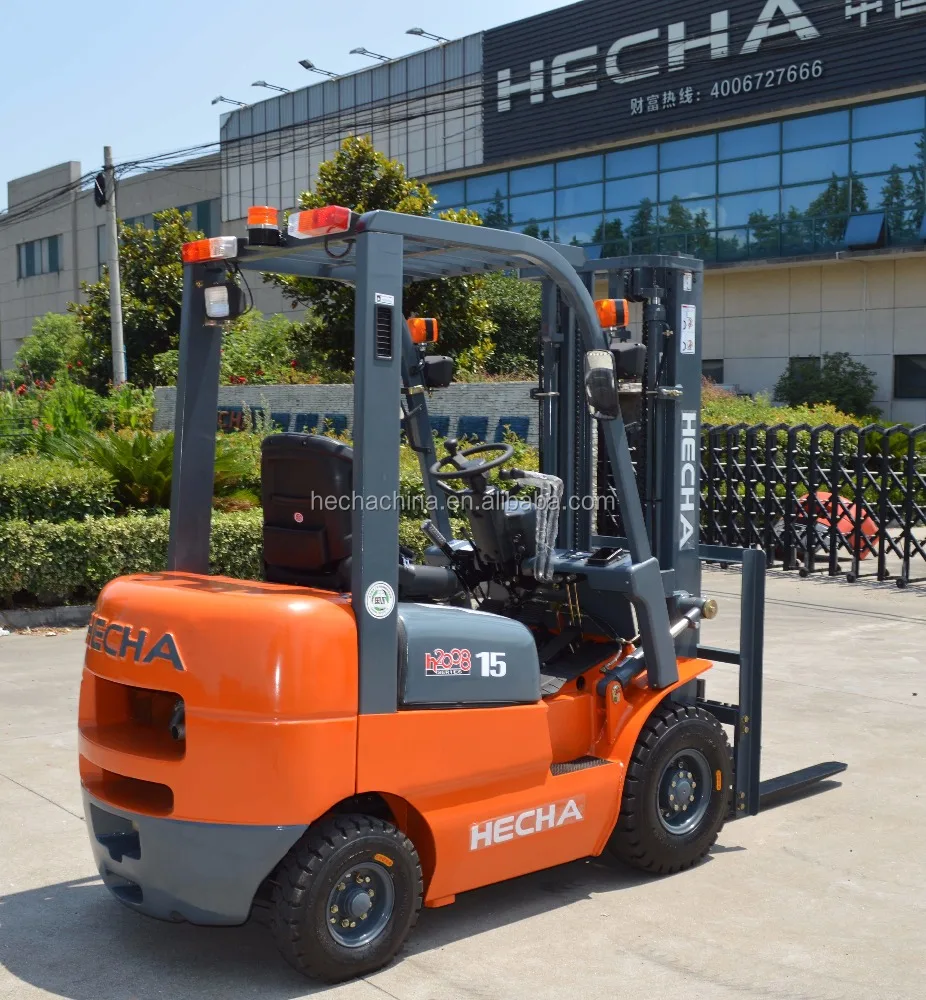 1.5ton Diesel Forklift - HECHA FD15 with Isuzu C240 Engine