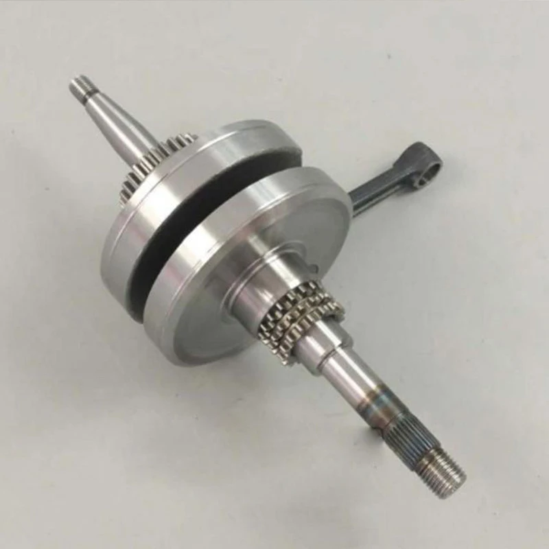 High Quality Steel Forged Motorcycle Crankshaft 48-58HRC Hardness for Spacy 110cc Engine with One Year Warranty