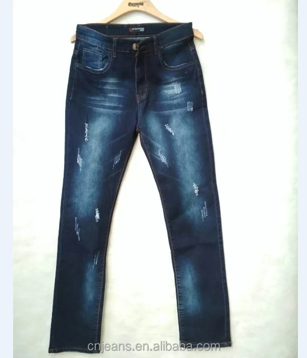GZY Southeast Asia Style Slim Simple Models Men Jeans