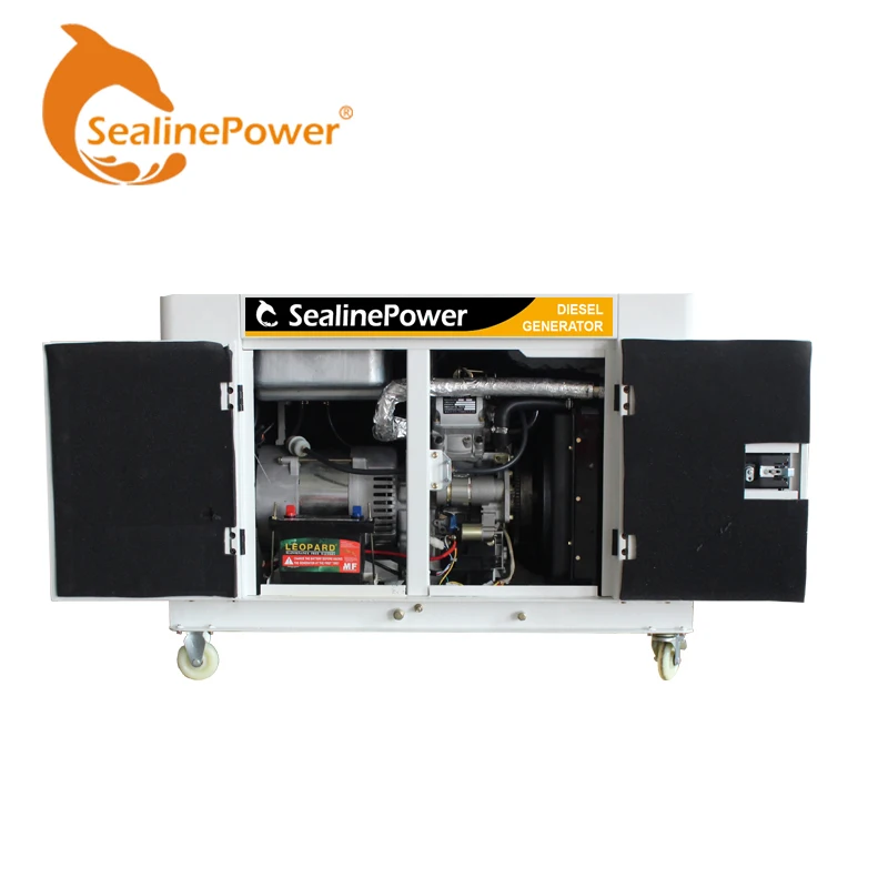 10KW EV80 Powered Water Cooled Two Cylinder diesel Genset
