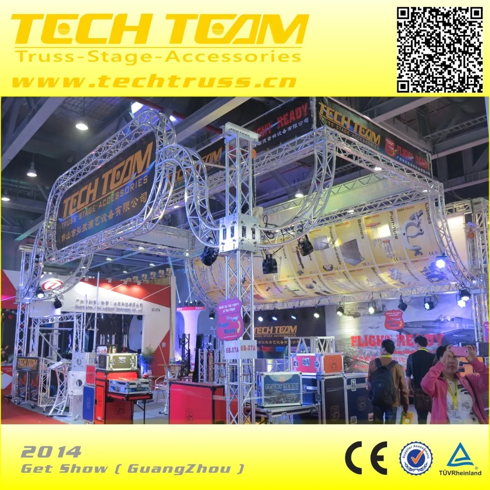 Aluminum Roof Truss System With Stage Aluminum Truss For Outdoor ...