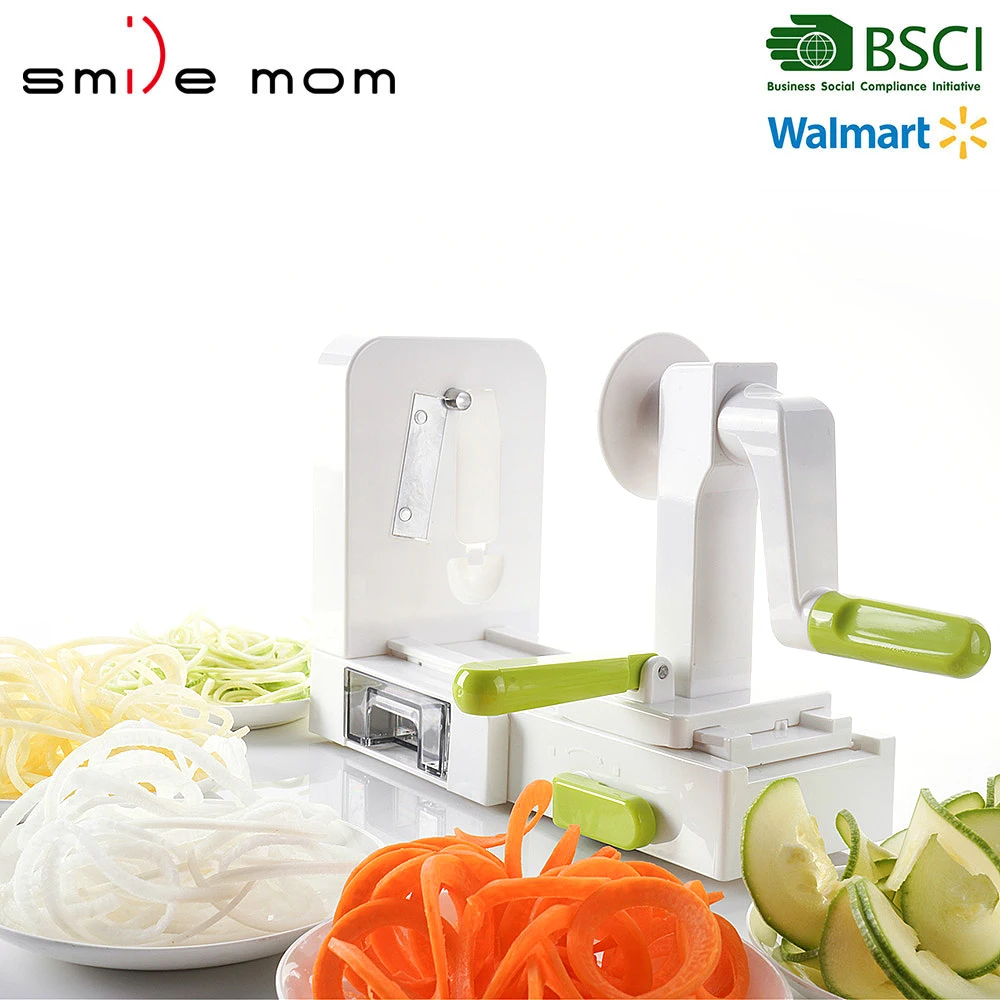 B458 Kitchen Tools Long Curly Veggie Spiralizer