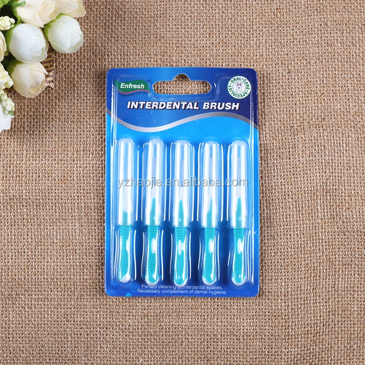 Фабричная проволочная межзубная щетка «1» с покрытием I, щетинки DuPont Ss S M L