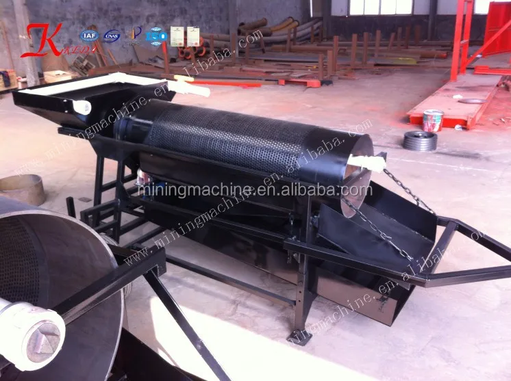 Used Rotary Screen Gold Trommel for Sale