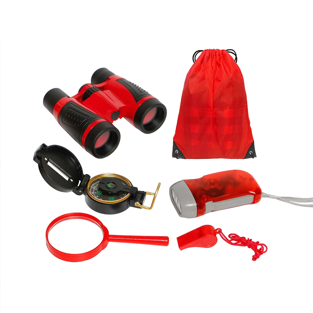 Explorer Kit Adventure Toys,Kids Nature Exploration Kit Binoculars Set