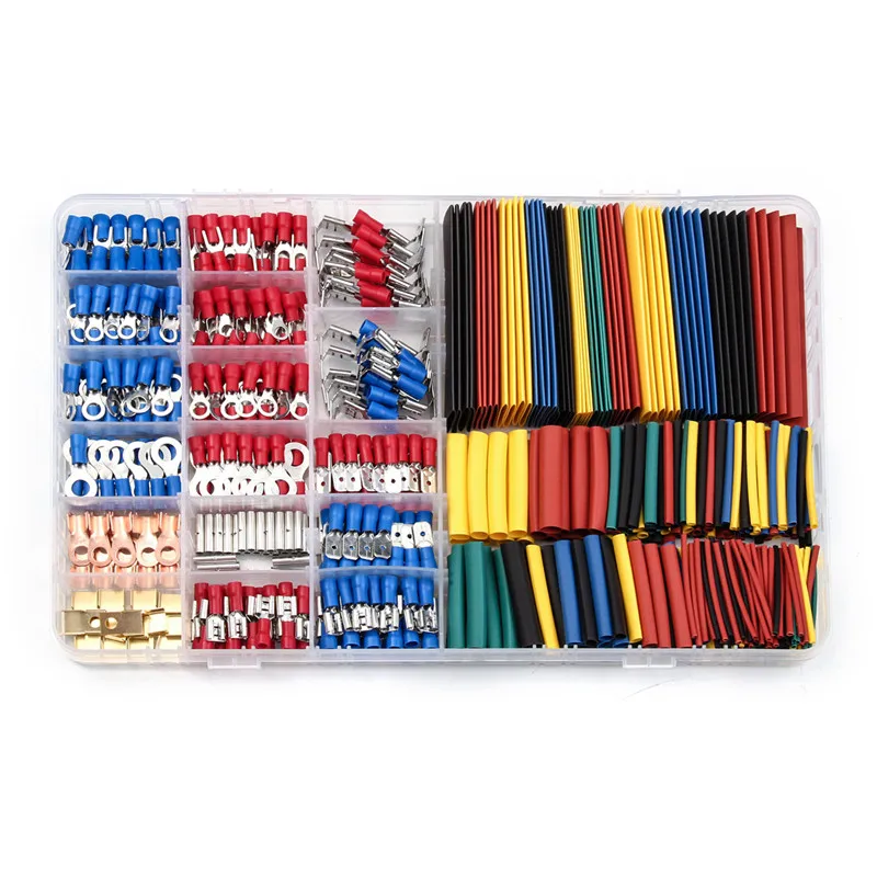 678PCS Car Electrical Wire Terminals Insulated Crimp Connectors Spade Set Kit 678PCS Car Electrical Wire Terminals Insulated Crimp Connectors Spade Set Kit