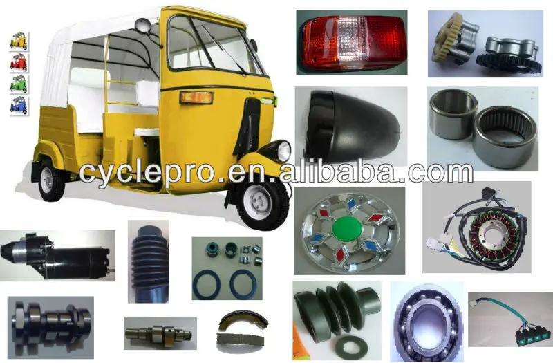 bajaj three wheeler auto spare parts