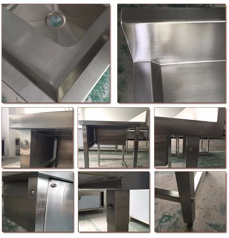 Fabricate Commercial Stainless Steel Kitchen Equipment for Restaurant