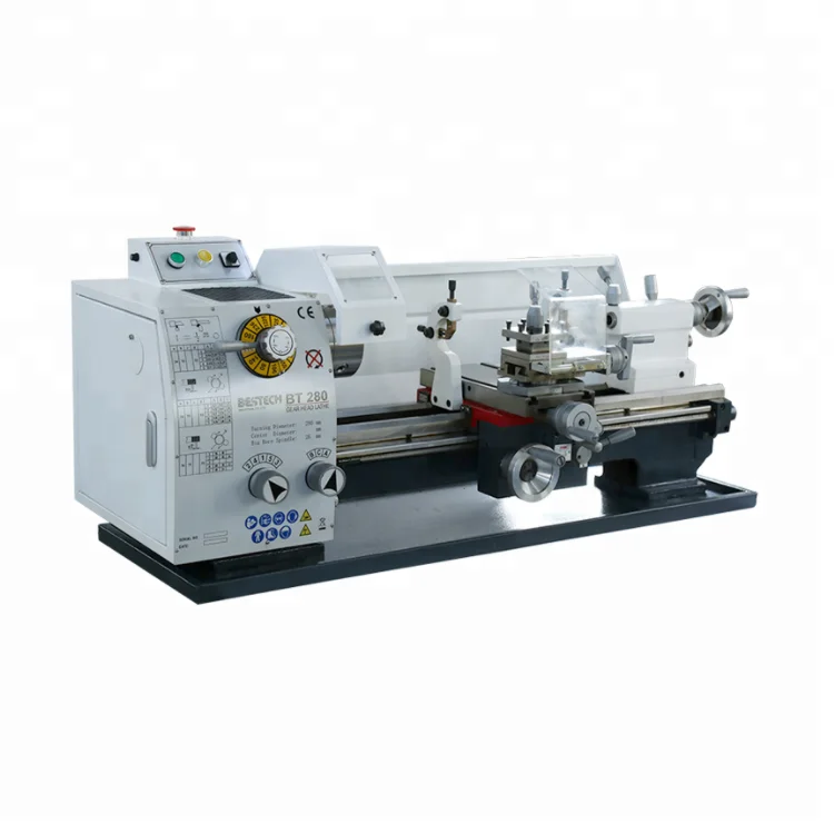 BT280 Small Manual Bench Lathe for Metal Cutting
