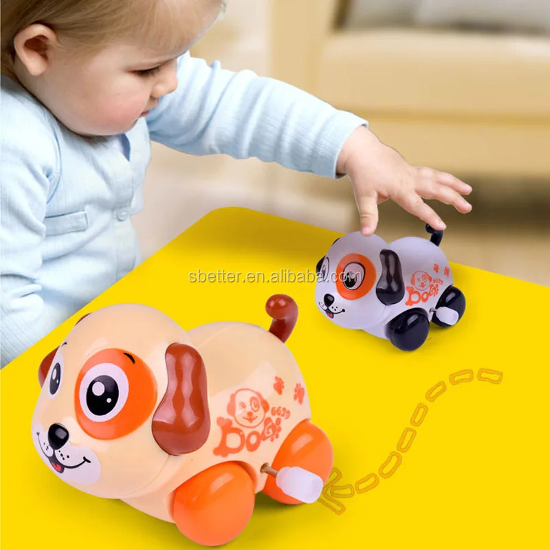 1 шт. забавные мультяшные животные собака/кошка/крупный рогатого скота/лев/обезьяна заводная игрушка мини ползание заводная классическая игрушка новорожденный ребенок весенняя игрушка