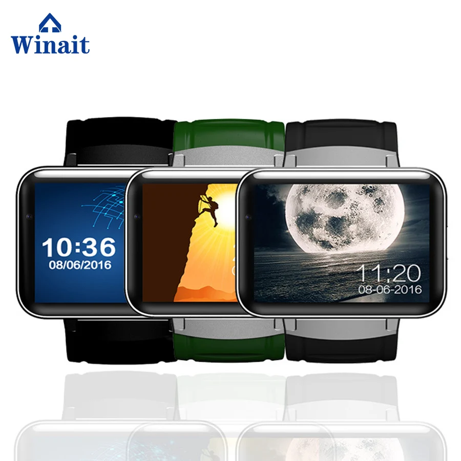 Смарт-часы DM98 с аккумулятором емкостью 900 мАч BT Push и синхронизацией Android 3g