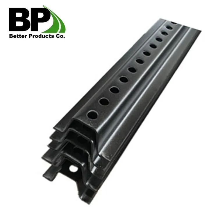 Standard U-channel Sign Post 2.03lbs/ft Hot Dipped Galvanized Steel ...