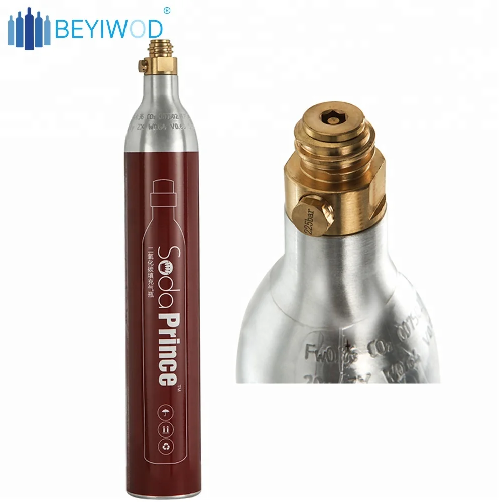 Is07866 Dot3al 0.6l Co2 425g Aluminum Soda Maker Used Gas Cylinders