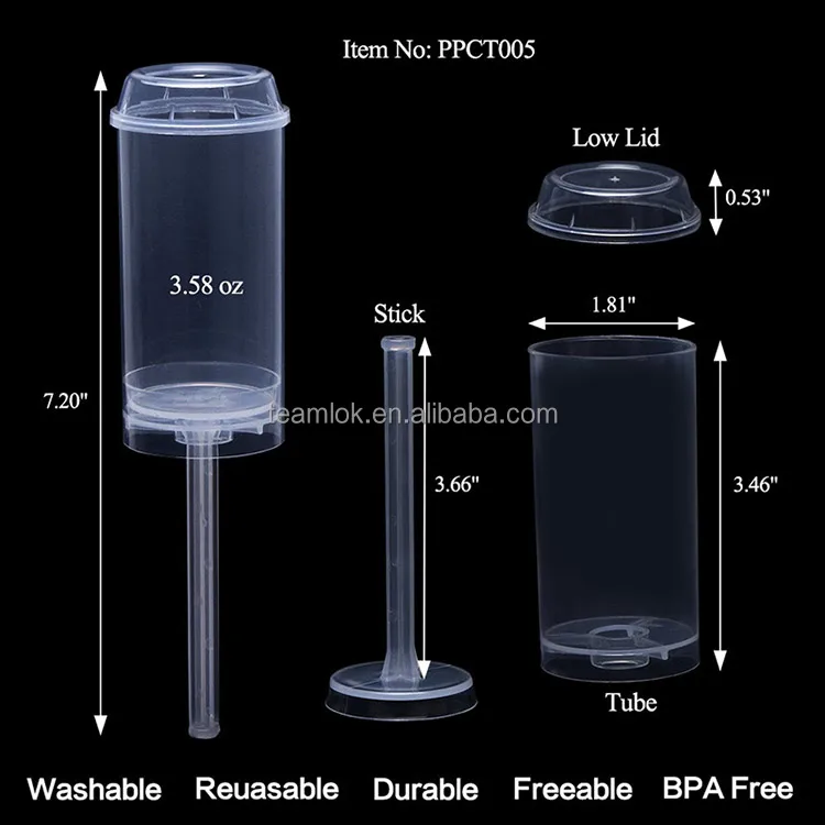 push up pop container ppct002, food