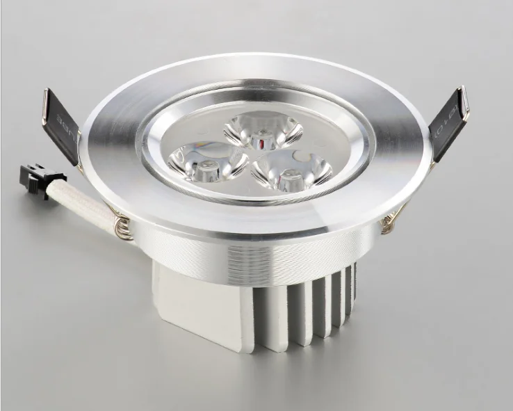 220V 110V  3W Led Ceiling Lamp Recessed LED Downlight Round Led Spot Light