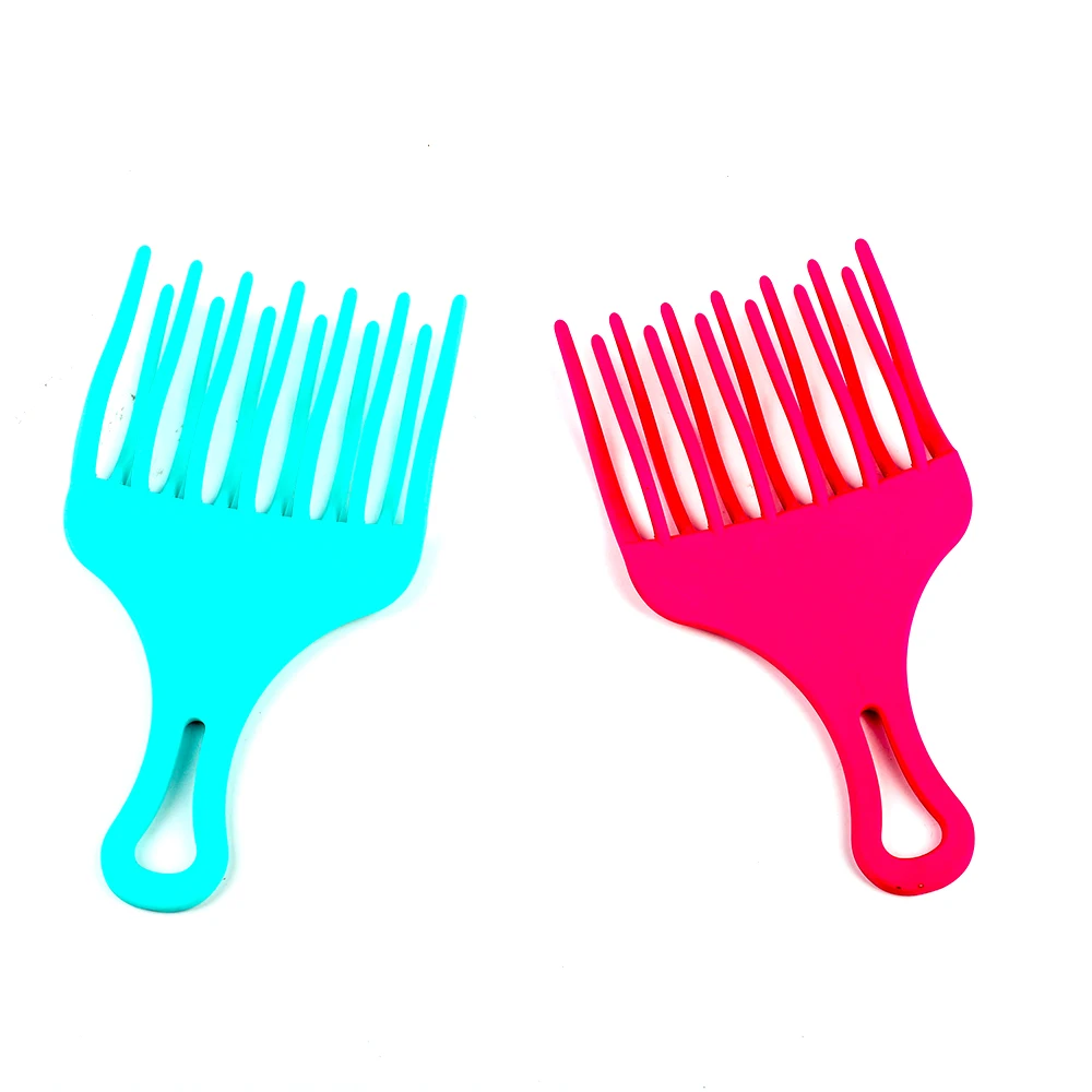 All hair types salon beauty hair unbreakable afro plastic rake comb