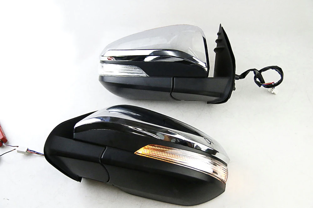 Rétroviseur Extérieur 3/5/7 Broches Pour Toyota Pour Hilux 2015 2016 2017 2018 2019 2020 Rétroviseur Latéral Gauche/droite Accessoires Voiture Voiture Complet(Size