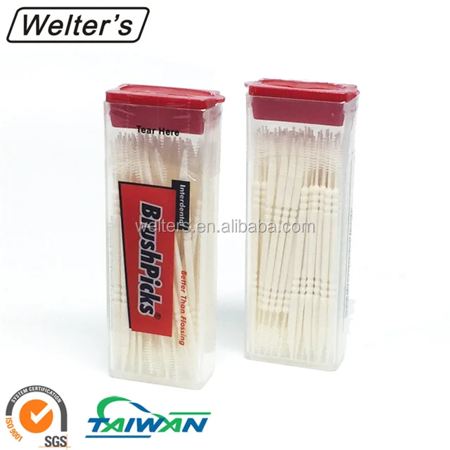 Пластиковые зубочистки brushpick (60S)